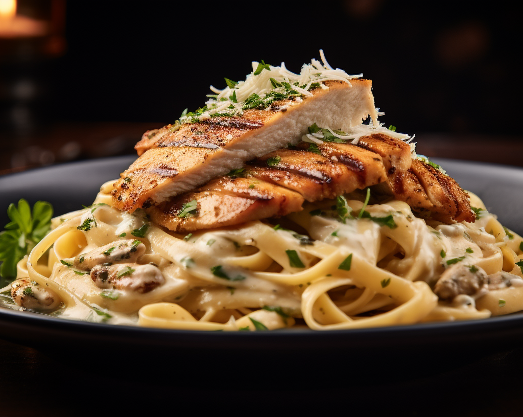 Chicken Alfredo Fettuccine