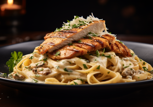 chicken alfredo pasta