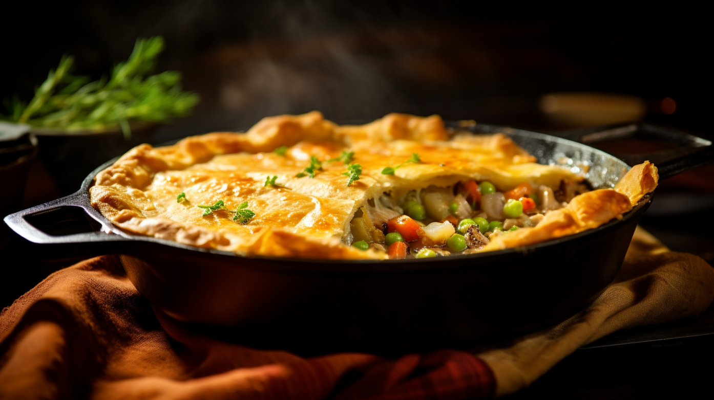 chicken pot pie casserole