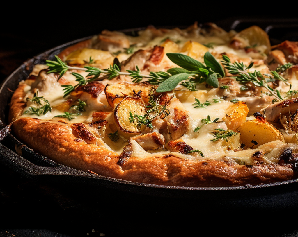 Chicken Pot Pie Pizza Crust Casserole (Your Two Favorite Dishes Combined)