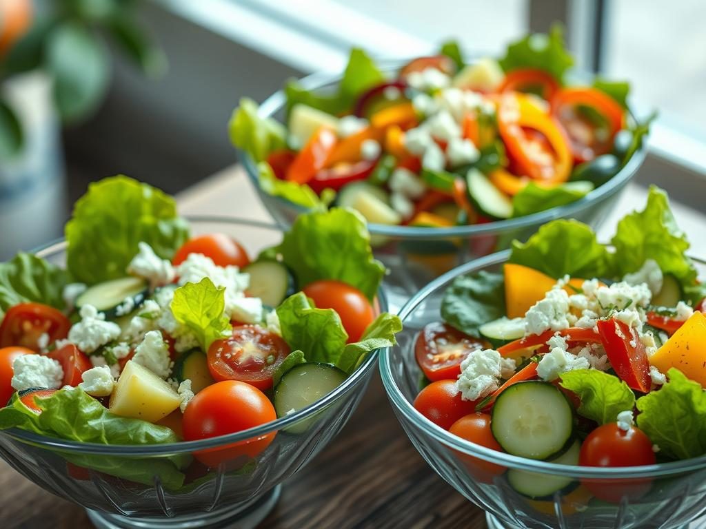 refreshing side salads for chicken alfredo pasta