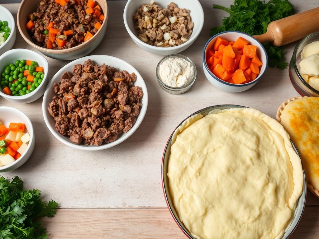 shepherd's pie assembly